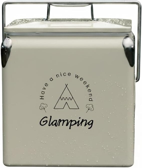 13 L 13L Insulated Chiller Food-Grade Portable Insulated Ice Box Easy to Clean for Upscale Camping, Explorer Standard