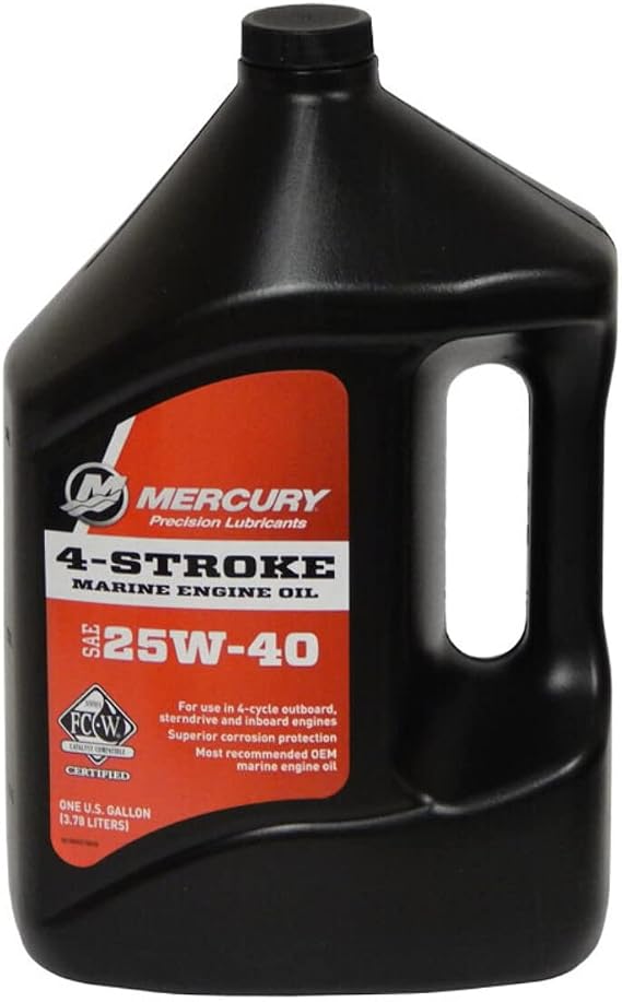 Mercury Mercruiser Engine Oil 25W-40 1 Gallon