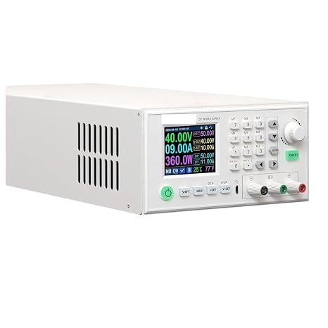 DC Power Supply, RD6024 Completed Set USB Digital Control AC to DC Adjustable Bench Variable Power Supply Battery Charging(1500w preamp)