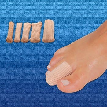 Silipos Digital Cap Gel Toe Cap for Corns & Ingrown Nails 6 Pack - Reusable
