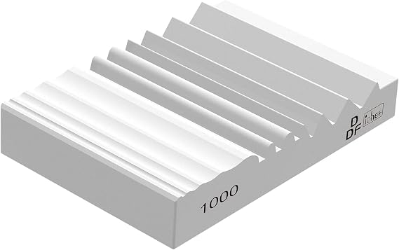 Wood Carving Sharpener, 1000 Grit Whetstone with Multiple Grooves