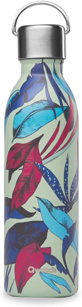 Qwetch Insulated Flask Lime Green BAHIA 600 ml