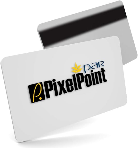 POS-Depot 25 Pixel Point POS Server Swipe Cards + 1 Credit Card Reader Cleaning Card