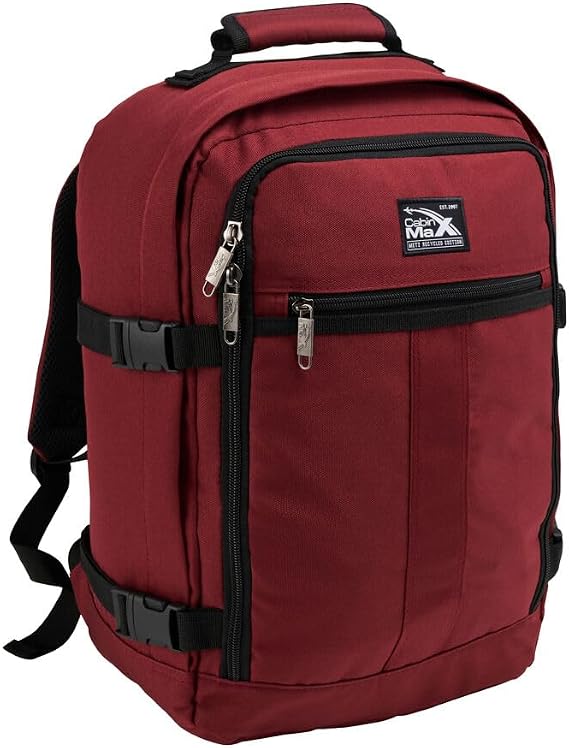 Cabin Max Ryanair Cabin Bags 40x30x20 Underseat Bag - Travel Backpack 24L