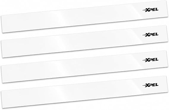 XPEL Clear Paint Protection Film for Car Doors, 4-Pack, 6" x 30", PPF Kit