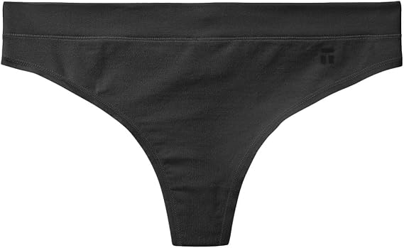 Tommy John Women's Supima Cool Cotton Thong Underwear, Soft Quick Dry Stretchy Fabric, Breathable Seamless, No Show Panties