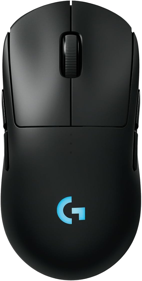 Logitech G PRO 2 LIGHTSPEED Wireless Gaming Mouse, HERO 2 32K DPI Sensor, 500+ IPS, USB-C Charging, 4 Customizable Keys, Right and Left Hand Use, for PC/Mac, Black