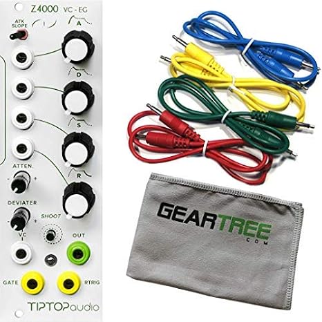 Tiptop Z4000 NS Voltage Controlled Envelope Generator Module w/ 4 Cables and Clo