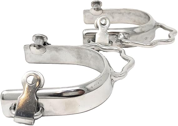 AJ Tack Youth Stainless Steel Bumper Spurs
