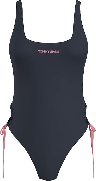 Tommy Hilfiger One Piece Side Tie (Ext Sizes) Swimsuit Woman