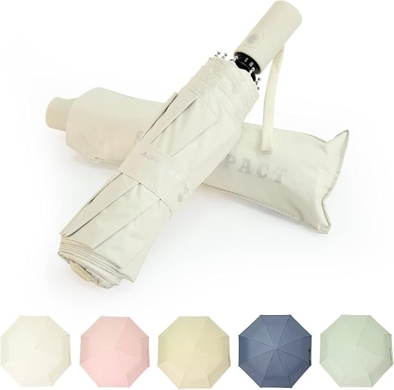SY COMPACT Automatic Windproof Umbrellas Strong Umbrella in Rain and Sun for Women and Men