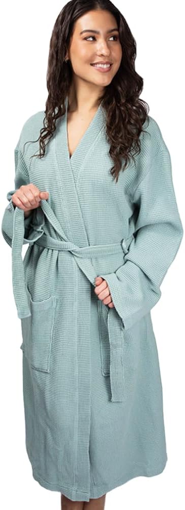 Cariloha Waffle Knit Bath Robe