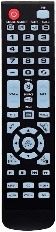 WS-1688 Remote Control Replacement for Westinghouse WD49FB1018 WD32HB1120 WD32HKB1001 DVD Combo TV