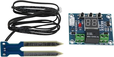 Kadimendium XH-M214 Soil Humidity Sensor Module Automatic Irrigation Sensor Digital Display Module DC12V Soil Moisture Sensor