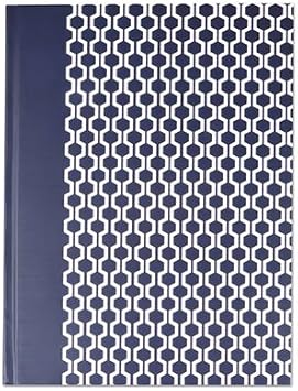 UNV Hexa Bound Notebook, Blue