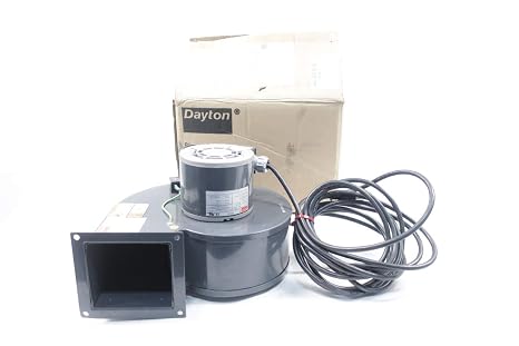 DAYTON 1TDR7 Centrifugal Blower 1/12HP 1640RPM 115V-AC D648683