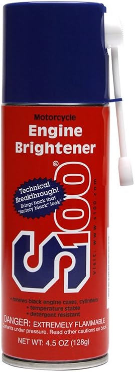 S100 19200A Engine Brightener Aerosol - 4.5 oz, red blue