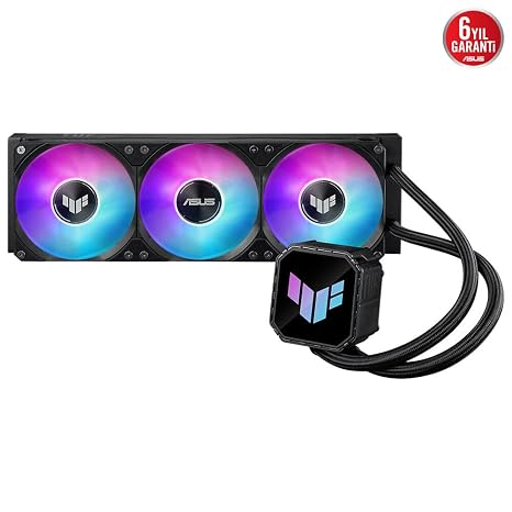 ASUS TUF Gaming LC III 360 TUF-GAMING-LC-III-360-ARGB 360mm Siyah İşlemci Sıvı Soğutucu