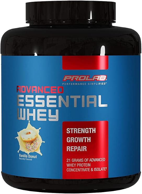 ProLab Essential Whey Protein 21g, Concentrate & Isolate (Vanilla Donut)