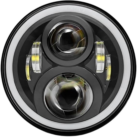 Head Lamp Light For 7" Motorbike Accessories