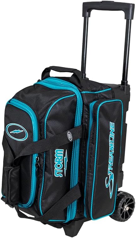 Storm 2-Ball Streamline Bowling Bag Black/Aqua