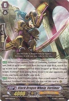 Cardfight!! Vanguard TCG - Black Dragon Whelp, Vortimer (EB03/015EN) - Cavalry of Black Steel