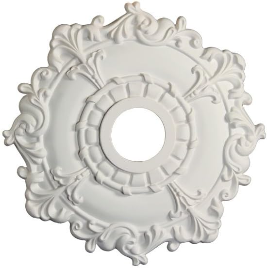 uDecor MD-5097 Ceiling Medallion, 18" Diameter