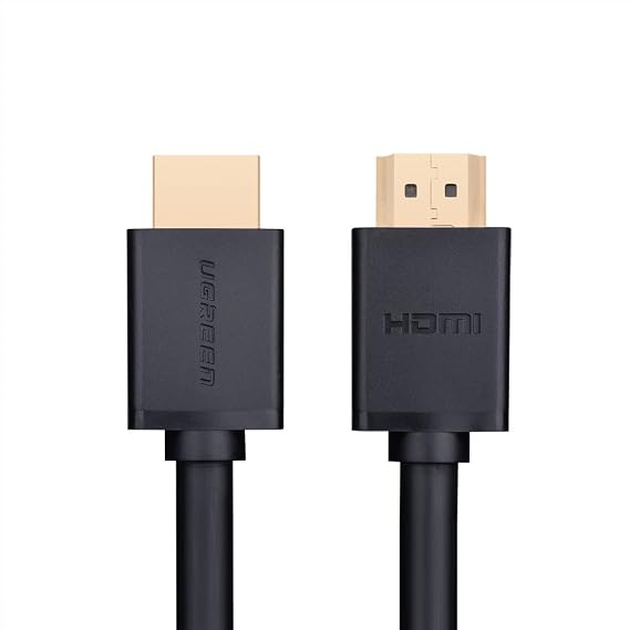 Ugreen UHD 4K Yüksek Hızlı Ethernet ve HDMI Kablosu, 2 Metre, Siyah