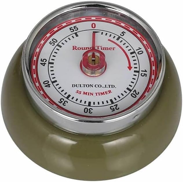 Dalton Kitchen Timer with Magnet Olive Drab