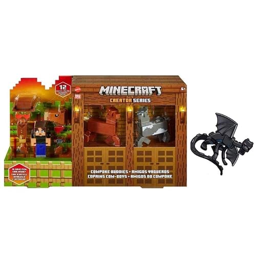 Minecraft Creator Series Cowpoke Buddies Storypack Action Figure Set Horses & Cowboys Sticker Cowpoke Buddies Storypack  Sticker