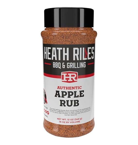 Heath Riles BBQ Rub - Apple BBQ Seasoning - Championship Recipe