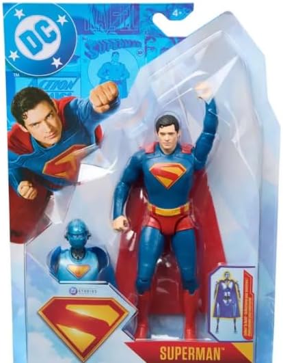 DC Comics Superman Movie Figures, 6 inch Size, Assorted