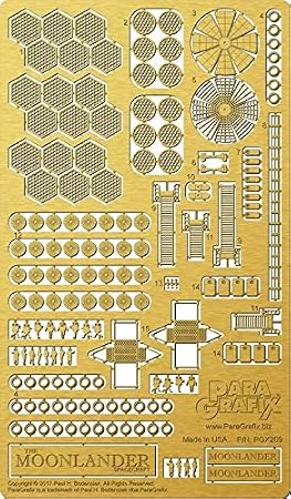Paragrafix Moonlander Photoetch Set (PGX209)