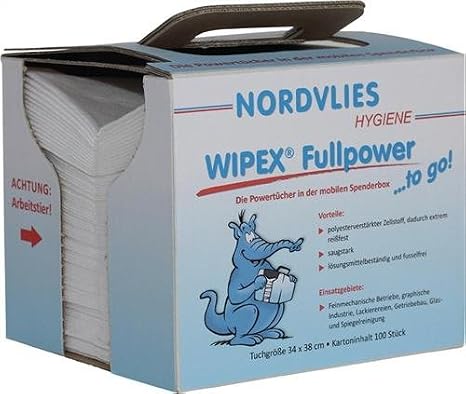 Wipex Full Power Wipes to Go 140540T, Pack of 20