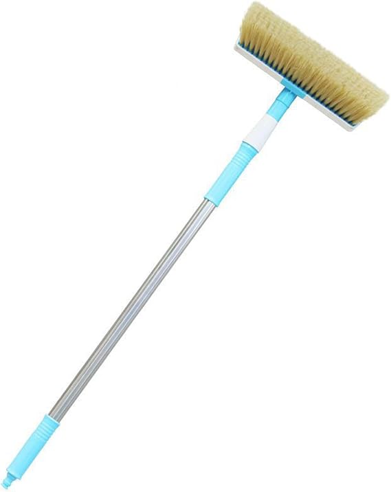 Water Fed Pole Brush, Solar Panel Cleaning Brush with Professional Cleaning Kit, Solar Cleaning Tools Great for Cleaning House Siding, Cars, Trucks, Suvs, Rvs, Floors and More.
