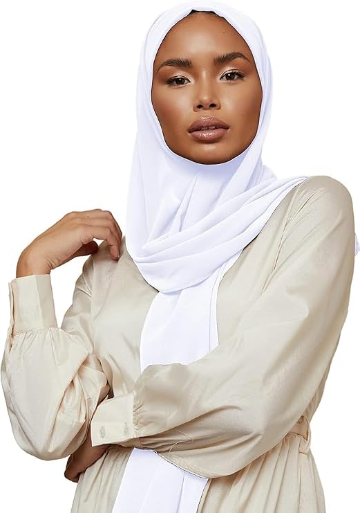 VOILE CHIC Luxury Chiffon Hijab Scarf for Women - Made in Turkey - Islamic Head Scarf Wrap for Muslim