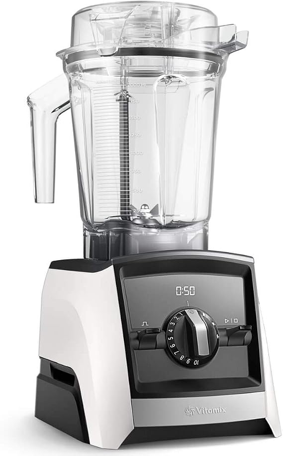 VITAMIX Ascent 2500 Blender White with Digital Timer and Pulse Function (Capacity 2.0 Litres)