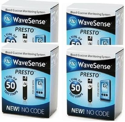 Wavesence Presto Agamatrix 200 Test Strips
