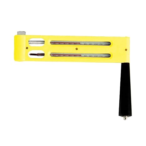 Sper Scientific Sling Psychrometer 736710 (Temperature Range -20 to 120 F) - Portable & Accurate Humidity & Temperature Measurement Tool for Fieldwork, Agriculture & Environmental Science - 2 pc