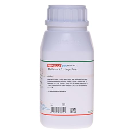 HiMedia M511-500G Middlebrooks 7H11 Agar Base, 500 g