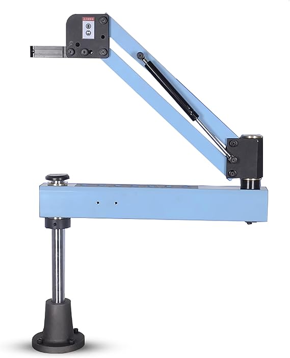 M3-M12 Phenumatic Tapping Machine 1000MM Universal 360Pneumatic Tapping Arm Large Working Range Flex Arm Tapping Machine.