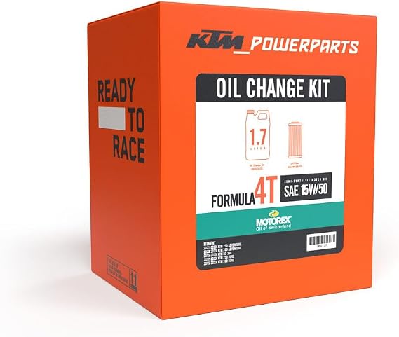 KTM/Motorex Oil Change kit for 250/390 engines