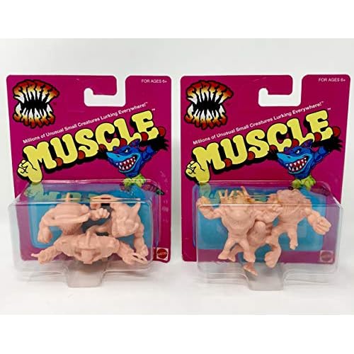 M.U.S.C.L.E. Street Sharks 90s TV Cartoon Complete Set Big Slammu, Slash, Streex, Ripster,Dr. Piranoid & Jab