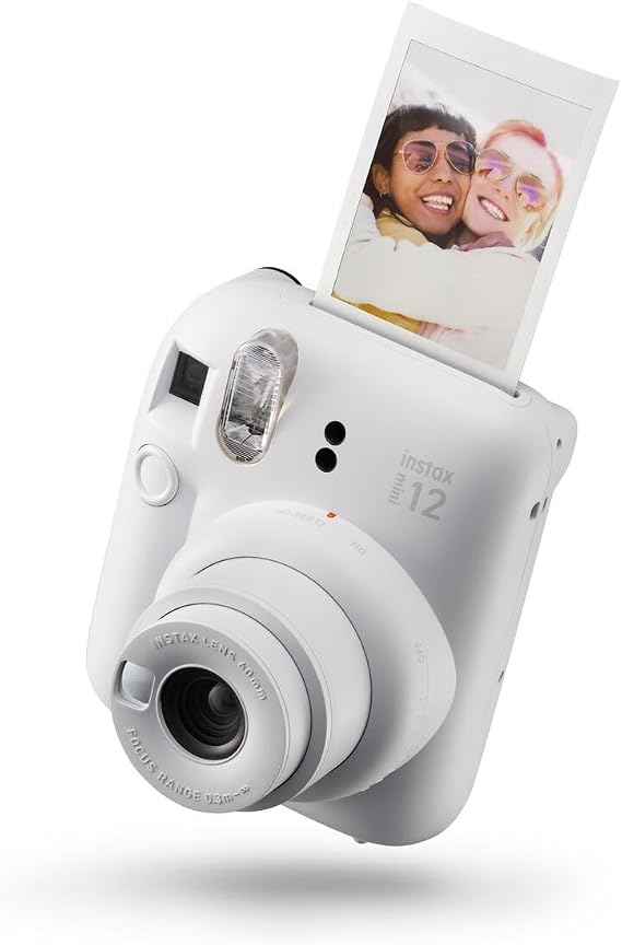 INSTAX Mini 12 Instant Camera Clay-White.