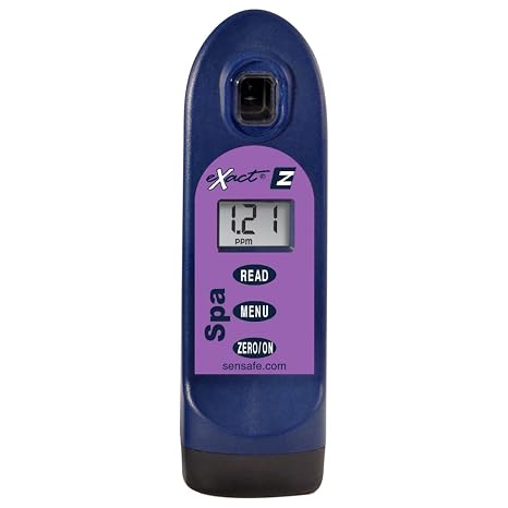 Exact 486202 Spa EZ Photometer - Clamshel - 6-Tests Each | | Detects Alkalinity, Bromine, Calcium, Chlorine, and pH | USA Quality