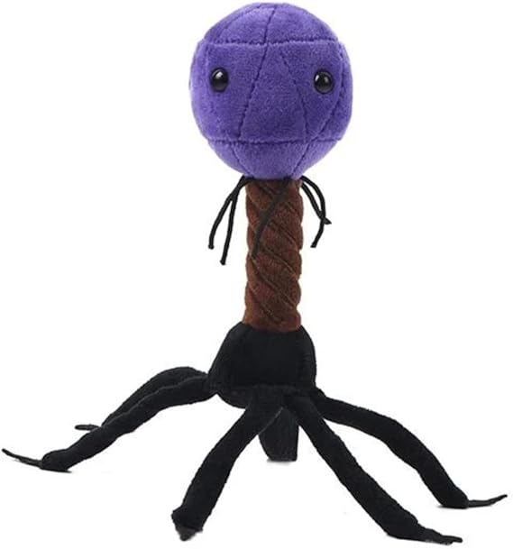 Giant Microbes T4 (T4-Bacteriophage) Plush Toy