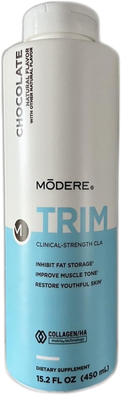 Trim Chocolate 15.2 fl oz CLA, Liquid Collagen Chocolate