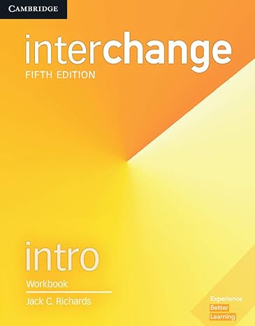 Interchange Intro Workbook