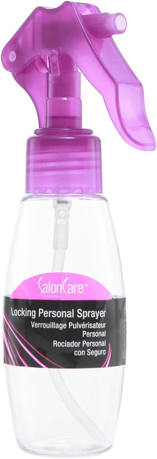 Salon Care Clear Locking Travel Sprayer
