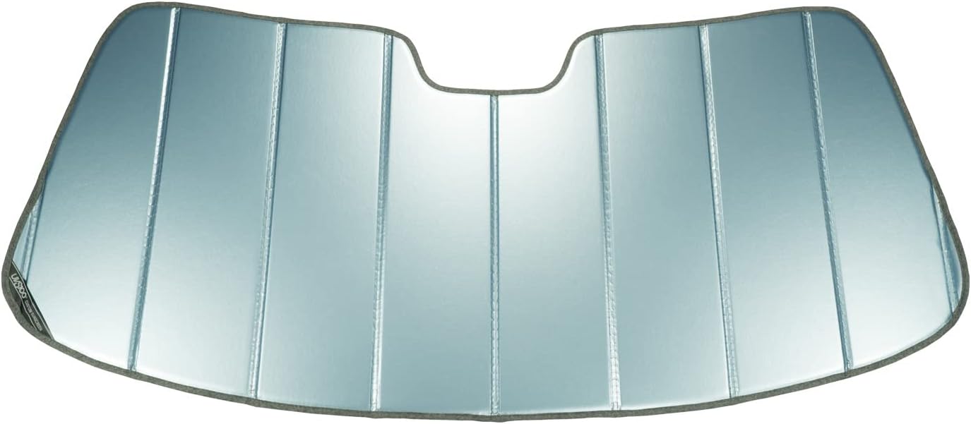 Covercraft UVS100 Custom Sunscreen | Fits 2017-2022 Ford F-250F-350F-450F-550, 2020-2022 F-600 | Blue Metallic